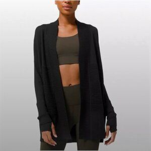 Lululemon Athletica Cardigan Merino Wool Size 8